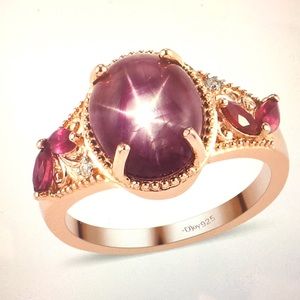 Elegant Purple Gemstone Ring